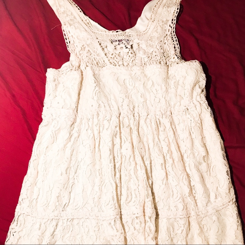 White Lace Dress